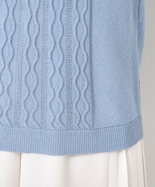 CORDIER / コルディア ニット・セーター | 【M～4Lサイズ/洗える】ブリーゼヤーン プルオーバーニット | 詳細6