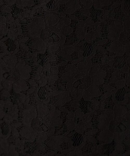 CORDIER / コルディア カットソー | 【洗える】フラワーレースプルオーバージャージ | 詳細15
