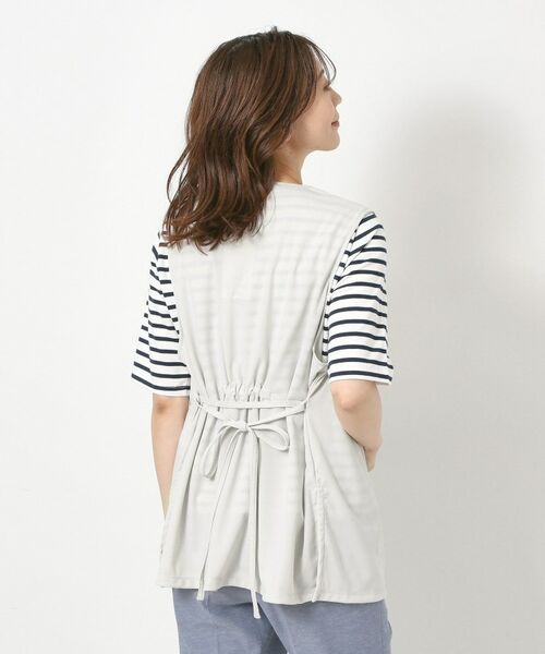 CORDIER / コルディア ベスト | 【洗える／M～4Lサイズ／セットアップ可】ドライタッチ ジャージベスト | 詳細13