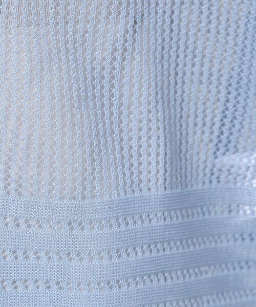 CORDIER / コルディア カーディガン・ボレロ | 【M~3Lサイズ/麻混/洗える】シャインリノ サマーニットカーディガン | 詳細18