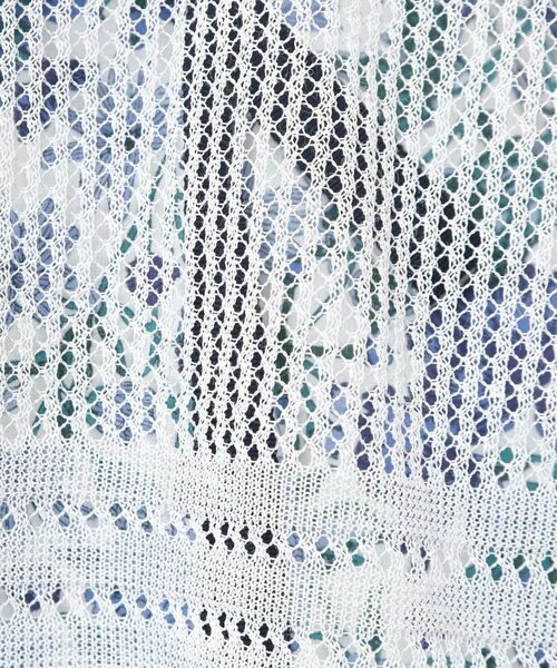 CORDIER / コルディア カーディガン・ボレロ | 【M~3Lサイズ/麻混/洗える】シャインリノ サマーニットカーディガン | 詳細22