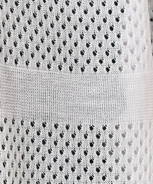 CORDIER / コルディア カーディガン・ボレロ | 【M~4Lサイズ/手洗い可】シャインリノ麻混ミドル丈カーディガン | 詳細10