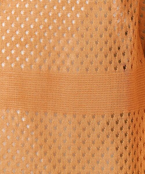 CORDIER / コルディア カーディガン・ボレロ | 【M~4Lサイズ/手洗い可】シャインリノ麻混ミドル丈カーディガン | 詳細14