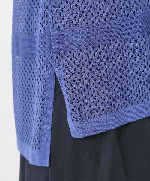 CORDIER / コルディア カーディガン・ボレロ | 【M~4Lサイズ/手洗い可】シャインリノ麻混ミドル丈カーディガン | 詳細6