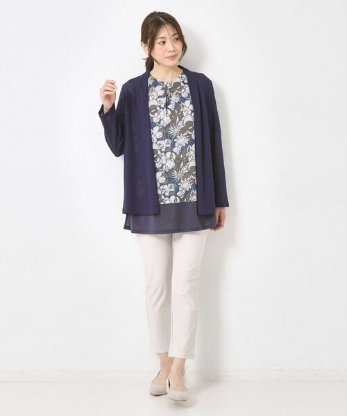 CORDIER / コルディア カーディガン・ボレロ | 【M~4Lサイズ/接触冷感/手洗い可】シアータックジャージカーディガン | 詳細13