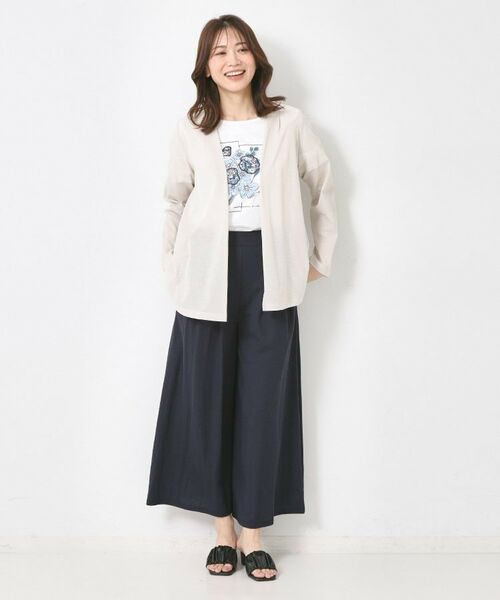 CORDIER / コルディア カーディガン・ボレロ | 【M~4Lサイズ/接触冷感/手洗い可】シアータックジャージカーディガン | 詳細17