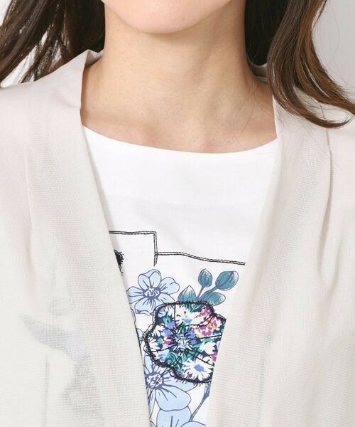 CORDIER / コルディア カーディガン・ボレロ | 【M~4Lサイズ/接触冷感/手洗い可】シアータックジャージカーディガン | 詳細4