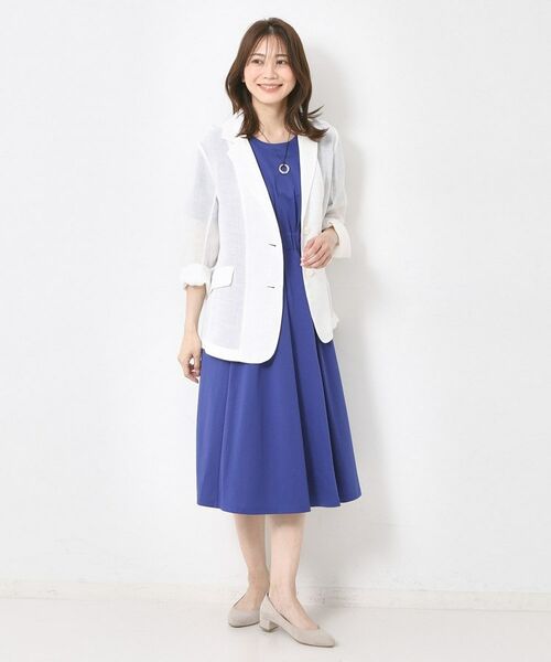 CORDIER / コルディア テーラードジャケット | 【M~4Lサイズ】シアーテーラードジャケット | 詳細19