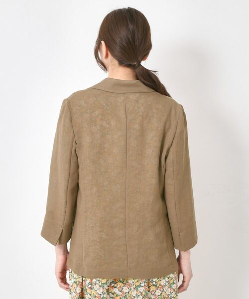 CORDIER / コルディア テーラードジャケット | 【M~4Lサイズ】シアーテーラードジャケット | 詳細3