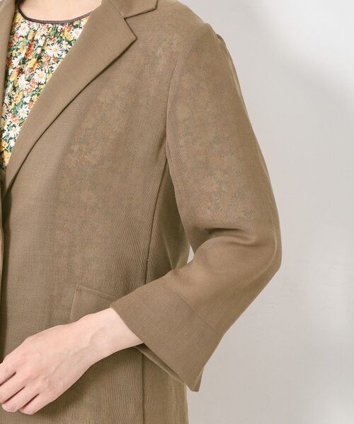 CORDIER / コルディア テーラードジャケット | 【M~4Lサイズ】シアーテーラードジャケット | 詳細5