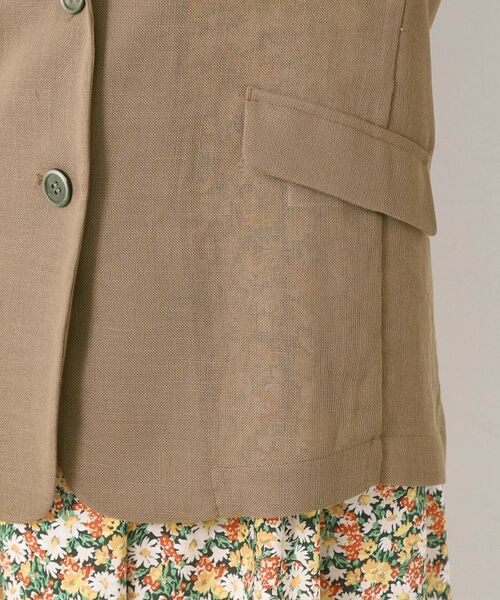 CORDIER / コルディア テーラードジャケット | 【M~4Lサイズ】シアーテーラードジャケット | 詳細7