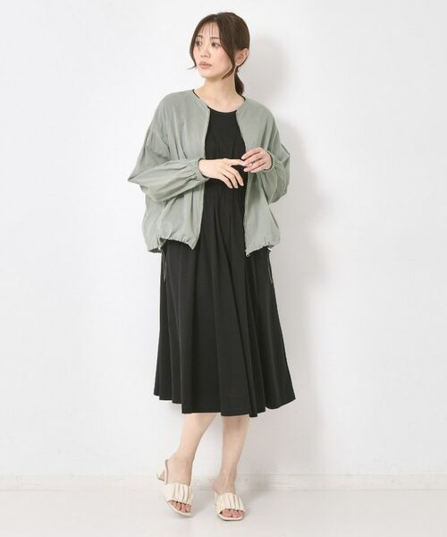 CORDIER / コルディア レザーブルゾン・ジャケット | 【手洗い可】コットンオーガンジーブルゾン | 詳細12