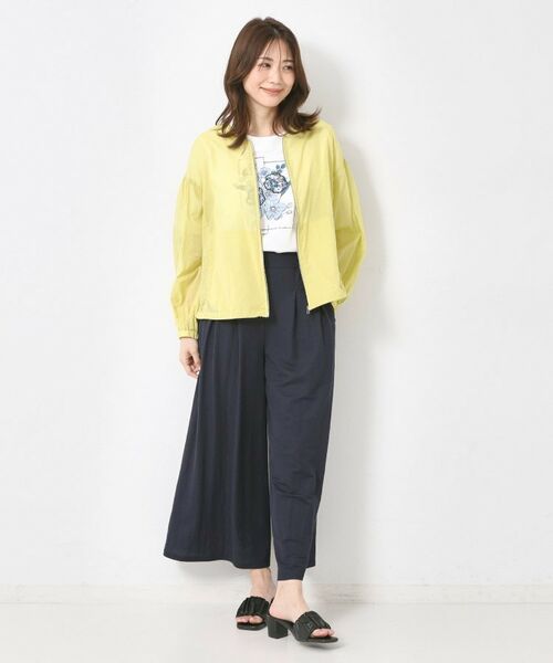 CORDIER / コルディア レザーブルゾン・ジャケット | 【手洗い可】コットンオーガンジーブルゾン | 詳細16