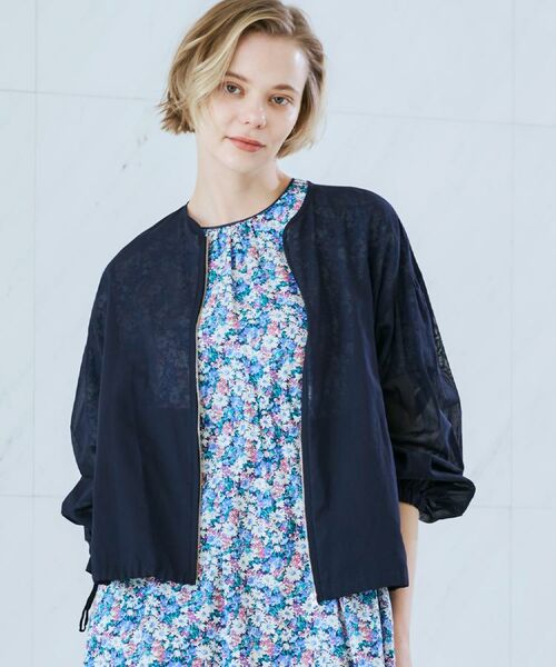 CORDIER / コルディア レザーブルゾン・ジャケット | 【手洗い可】コットンオーガンジーブルゾン | 詳細26