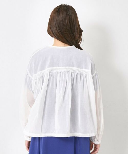 CORDIER / コルディア レザーブルゾン・ジャケット | 【手洗い可】コットンオーガンジーブルゾン | 詳細3