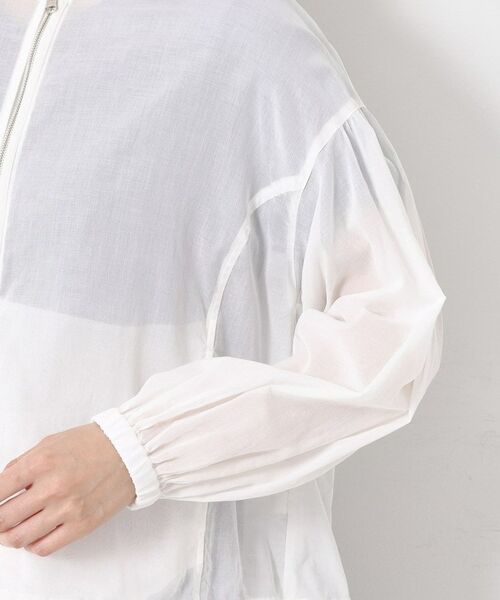 CORDIER / コルディア レザーブルゾン・ジャケット | 【手洗い可】コットンオーガンジーブルゾン | 詳細5