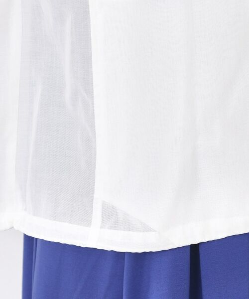 CORDIER / コルディア レザーブルゾン・ジャケット | 【手洗い可】コットンオーガンジーブルゾン | 詳細6