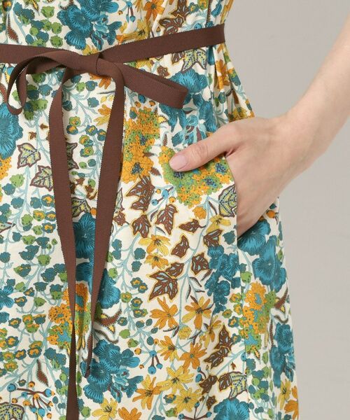 CORDIER / コルディア ミニ丈・ひざ丈ワンピース | 【リバティ/M~4Lサイズ/洗える】エドナ Aラインワンピース | 詳細6