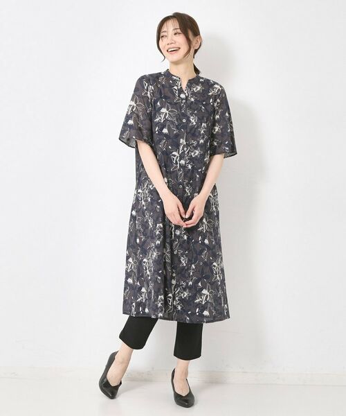 CORDIER / コルディア ミニ丈・ひざ丈ワンピース | フラワーローンワンピース | 詳細10