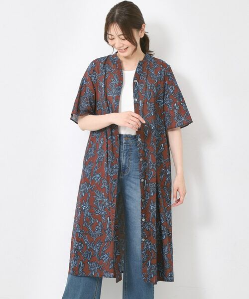 CORDIER / コルディア ミニ丈・ひざ丈ワンピース | フラワーローンワンピース | 詳細12