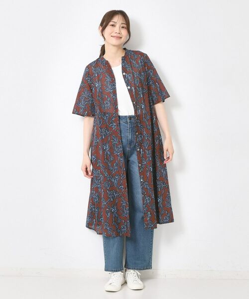 CORDIER / コルディア ミニ丈・ひざ丈ワンピース | フラワーローンワンピース | 詳細13