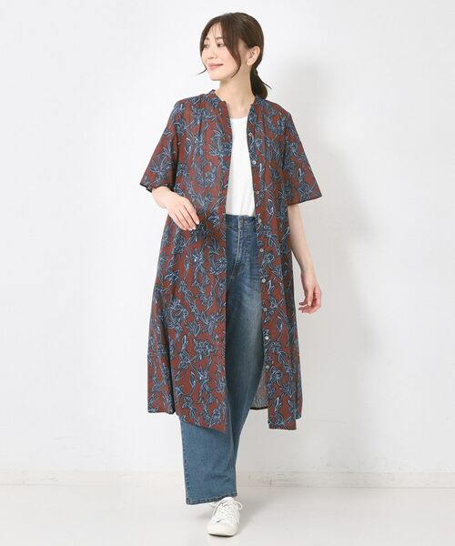 CORDIER / コルディア ミニ丈・ひざ丈ワンピース | フラワーローンワンピース | 詳細14