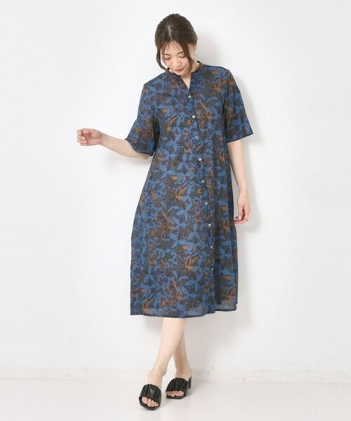 CORDIER / コルディア ミニ丈・ひざ丈ワンピース | フラワーローンワンピース | 詳細17