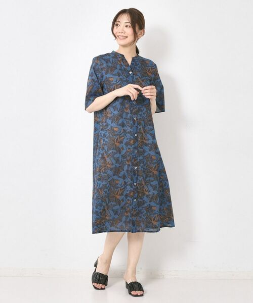 CORDIER / コルディア ミニ丈・ひざ丈ワンピース | フラワーローンワンピース | 詳細18