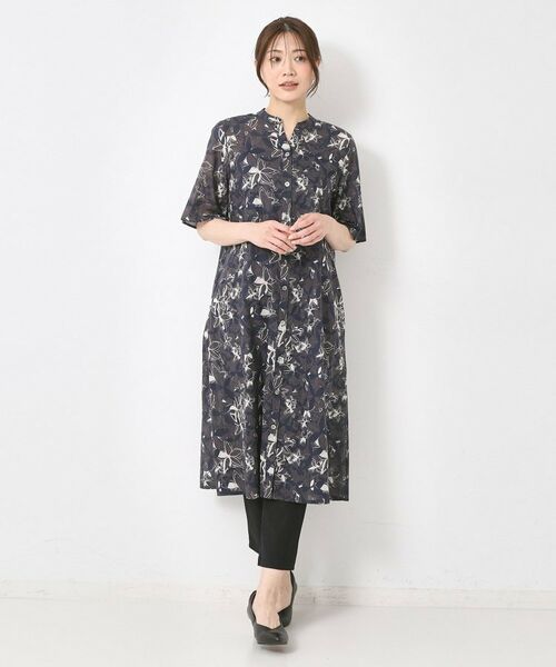 CORDIER / コルディア ミニ丈・ひざ丈ワンピース | フラワーローンワンピース | 詳細9