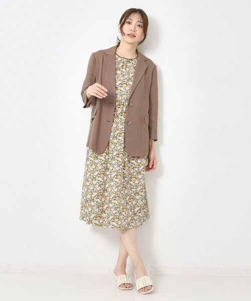 CORDIER / コルディア ミニ丈・ひざ丈ワンピース | 【M～4Lサイズ】リバティ マーガレット ワンピース | 詳細10