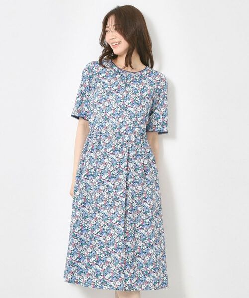 CORDIER / コルディア ミニ丈・ひざ丈ワンピース | 【M～4Lサイズ】リバティ マーガレット ワンピース | 詳細12