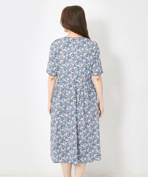 CORDIER / コルディア ミニ丈・ひざ丈ワンピース | 【M～4Lサイズ】リバティ マーガレット ワンピース | 詳細3