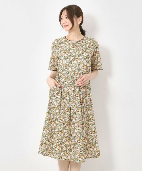 CORDIER / コルディア ミニ丈・ひざ丈ワンピース | 【M～4Lサイズ】リバティ マーガレット ワンピース | 詳細8