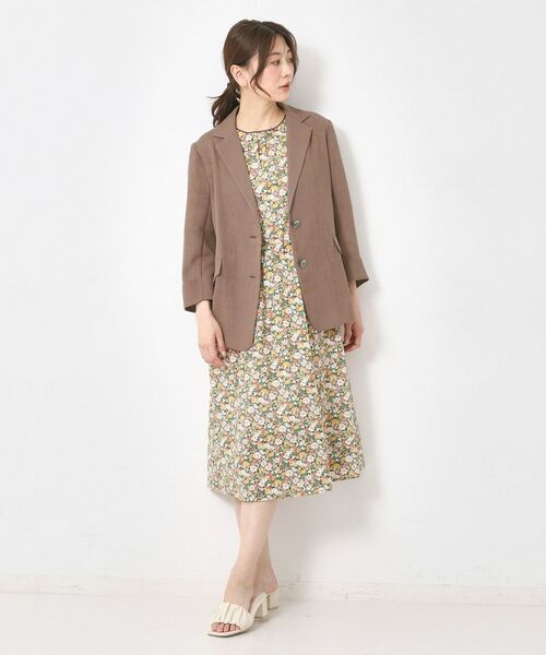 CORDIER / コルディア ミニ丈・ひざ丈ワンピース | 【M～4Lサイズ】リバティ マーガレット ワンピース | 詳細9