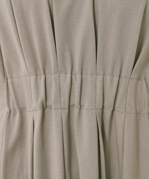 CORDIER / コルディア ミニ丈・ひざ丈ワンピース | 【M～4Lサイズ／手洗い可】シェルジャージ ワンピース | 詳細15