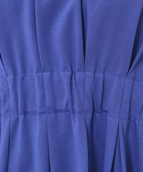 CORDIER / コルディア ミニ丈・ひざ丈ワンピース | 【M～4Lサイズ／手洗い可】シェルジャージ ワンピース | 詳細19