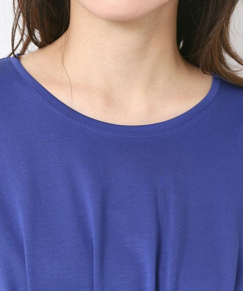 CORDIER / コルディア ミニ丈・ひざ丈ワンピース | 【M～4Lサイズ／手洗い可】シェルジャージ ワンピース | 詳細4