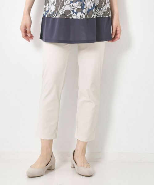 CORDIER / コルディア ショート・ハーフ・半端丈パンツ | 【S~4Lサイズ/接触冷感/ストレッチ】サマートリコットレギンスパンツ | 詳細15