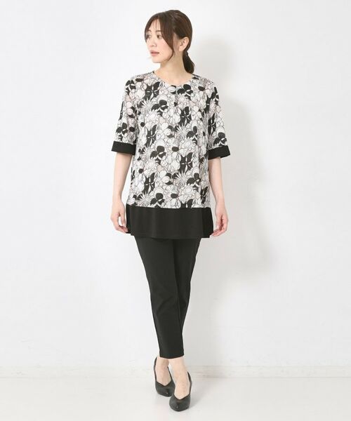 CORDIER / コルディア ショート・ハーフ・半端丈パンツ | 【S~4Lサイズ/接触冷感/ストレッチ】サマートリコットレギンスパンツ | 詳細8