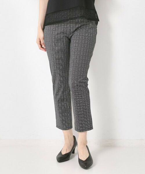 CORDIER / コルディア ショート・ハーフ・半端丈パンツ | 【S~4Lサイズ/接触冷感/ストレッチ】サマートリコットレギンスパンツ(ブラック(119))