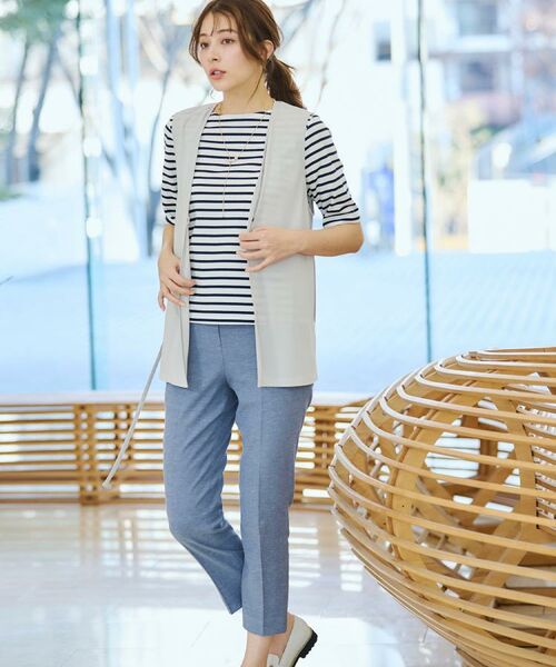 CORDIER / コルディア パンツ | 【S～4Lサイズ／接触冷感】ドライオックス テーパードパンツ | 詳細11