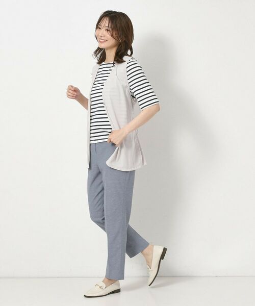 CORDIER / コルディア パンツ | 【S～4Lサイズ／接触冷感】ドライオックス テーパードパンツ | 詳細8