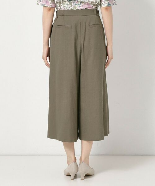 CORDIER / コルディア ショート・ハーフ・半端丈パンツ | 【接触冷感／S～4Lサイズ／洗える】ドライオックス ガウチョパンツ | 詳細3