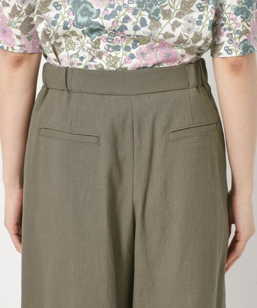 CORDIER / コルディア ショート・ハーフ・半端丈パンツ | 【接触冷感／S～4Lサイズ／洗える】ドライオックス ガウチョパンツ | 詳細5