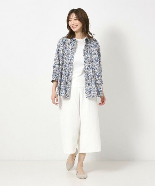 CORDIER / コルディア ショート・ハーフ・半端丈パンツ | 【接触冷感／S～4Lサイズ／洗える】ドライオックス ガウチョパンツ | 詳細8