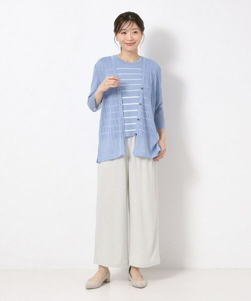 CORDIER / コルディア パンツ | 【S~4Lサイズ/接触冷感/洗える/セットアップ】ドライタッチ ジャージパンツ | 詳細17