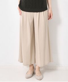 CORDIER / コルディア ショート・ハーフ・半端丈パンツ | 【S～2Lサイズ】リラクシージャージワイドパンツ