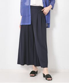 CORDIER / コルディア ショート・ハーフ・半端丈パンツ | 【S～2Lサイズ】リラクシージャージワイドパンツ