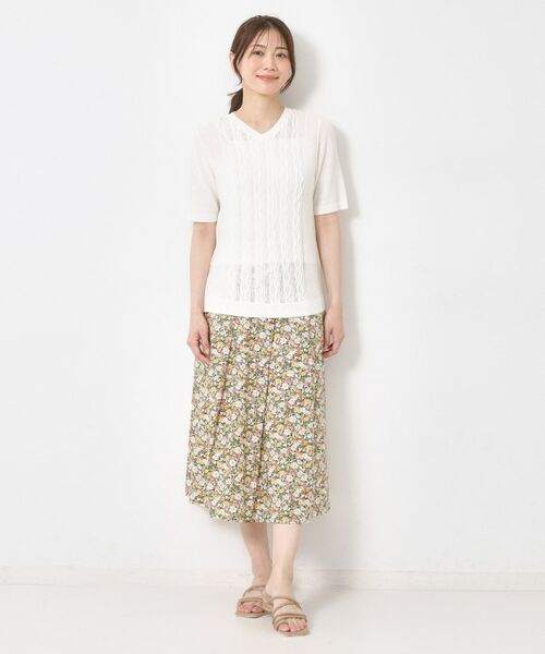 CORDIER / コルディア スカート | 【S~4Lサイズ/セットアップ可】リバティ マーガレット スカート | 詳細9