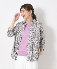 CORDIER / コルディア シャツ・ブラウス | 【リバティ／M～4Lサイズ】レイチェル プリントシャツ